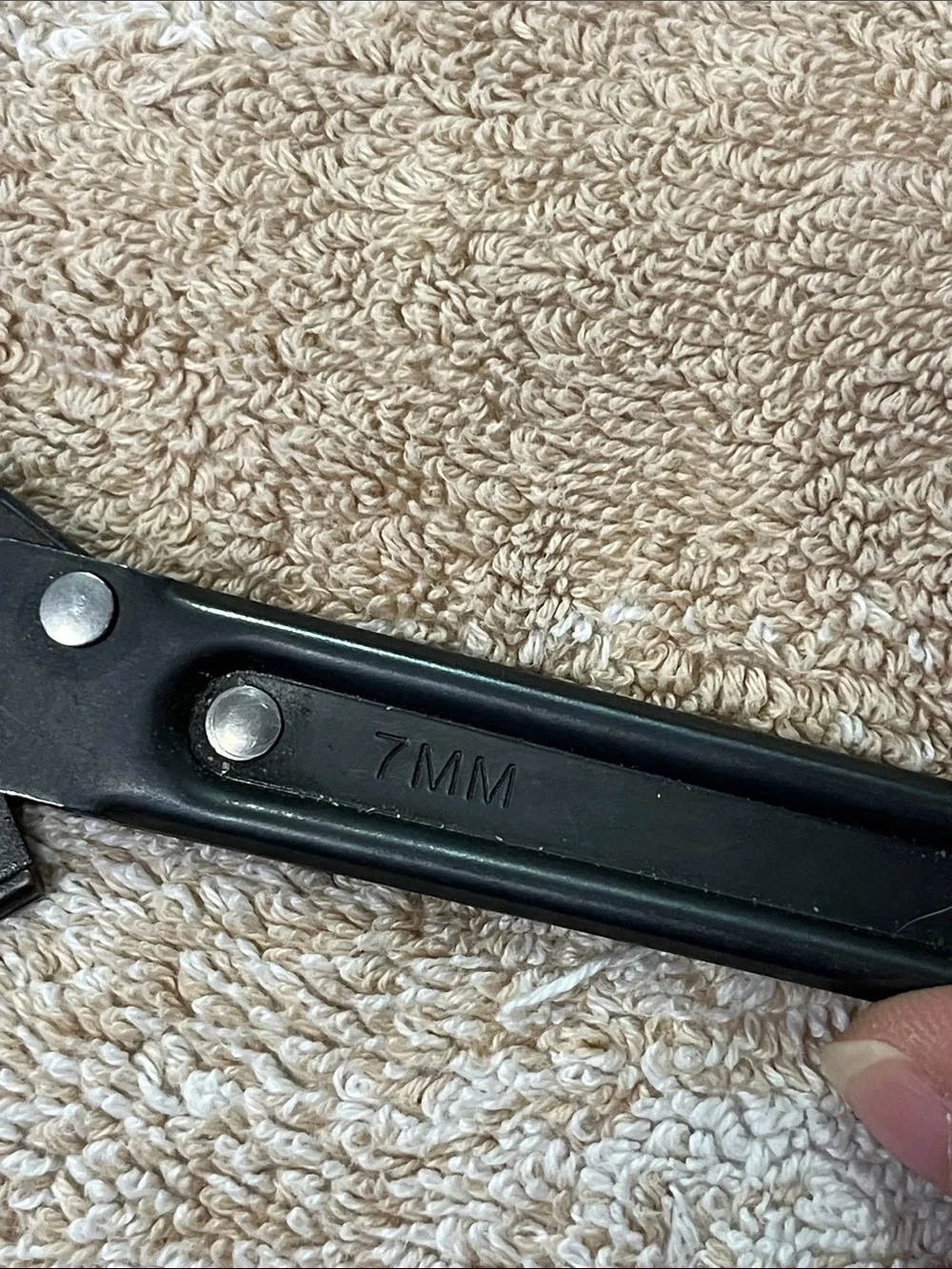 7mm durable black
